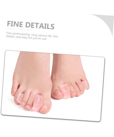 18pc Toe Spreaders & Eversion Toe Separator Pedicure Tools Set - Thumb Protector, Bunion Straightener, Toe Support - 2.8x2.2cm - Manicure Essentials - Buy Online on SooperMarket.com