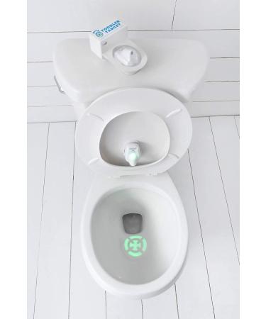 Toddler Target Adjustable Potty Toilet Bowl Training Learning Easy Fast Fun Motion Sensor Activated Bullseye Illuminated Laser Beam Nightlight - Buy Online on SooperMarket.com