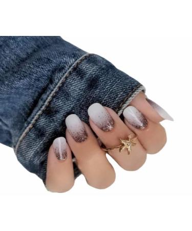 Zaubern gel4Home Nail Foils - 16 Pieces Espresso Boomer Nail Wraps | International Shipping Available - Buy Online on SooperMarket.com