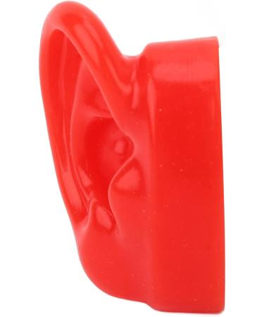 Simulated Human Ear Model Pair for Acupuncture Display - Soft & Water Resistant (Red) - Buy Online on SooperMarket.com