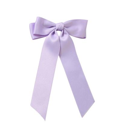 JSGHGDF Bowknot Hair Clip Wedding Party Hairpin for Woman Taking Photo New Year Hair Clip Purple