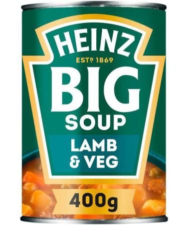 Heinz - Big Soup Bundle Bundle 6 x Tins (400g) Beef & Veg Steak & Potato and Chicken & Veg Chicken & Bacon Lamb & Veg and Steak & Onion - Buy Online on SooperMarket.com