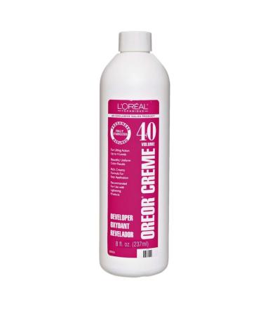 :L'Oreal Technique Oreor Creme 40 Volume Developer | 8-Ounces | 1-Unit