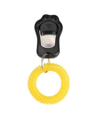 Zerodi's bracelet for dog training Clicker 3-stage sound Adjustable Universal Animal Behavioral Training Clicker for Pet Cat Dog (Black)