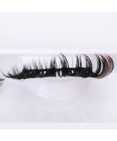 Colored Handmade 3D False Eyelashes | Dramatic Reusable Thick Extensions for Parties & Festivals | #505 - Buy Online on SooperMarket.com
