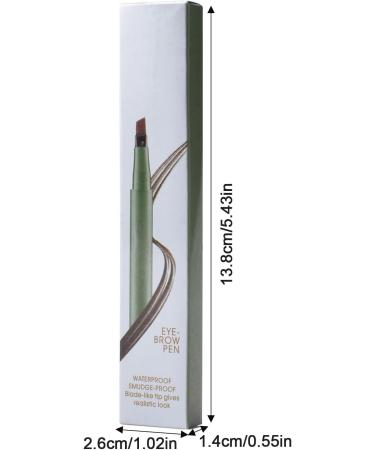Eyebrow Waterproof - Waterproof Makeup Eyebrow Pencils with No Smudge - Beauty Products for Shopping Dating Traveling Gathering Home Puchen Dark Brown - Buy Online on SooperMarket.com