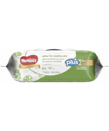 Huggies Natural Care Plus Baby Wipes 1 152 ct - Hypoallergenic with Aloe & Vitamin E - Fragrance-Free & Alcohol-Free - Buy Online on SooperMarket.com