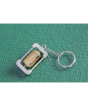 Paxcoo 100Pcs Keychain Rings with Chain and Screw Eye Pins Bulk - Silver Craft Supplies - Buy Online on SooperMarket.com