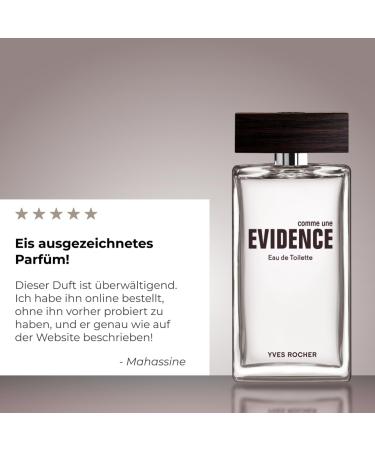 Yves Rocher Comme une Evidence Eau de Toilette for Men 100 ml./3.3 fl.oz. - Buy Online on SooperMarket.com
