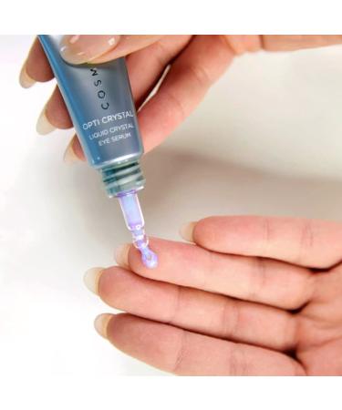 COSMEDIX Opti Crystal Liquid Crystal Eye Serum 0.25 Fl Oz | Reduce Dark Circles | Improve Fine Lines & Wrinkles | Cruelty-Free & Gluten Free - Buy Online on SooperMarket.com