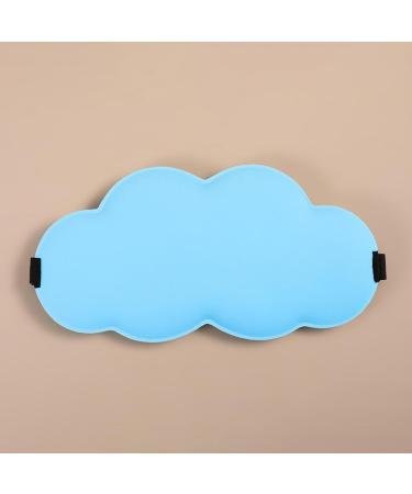 Seamless Warm Double-Sided Ice Silk Eye Mask - Black | Cloud Eye Shield | Free Shipping - Buy Online on SooperMarket.com