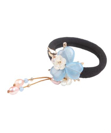 minkissy 1pc Hair Rope Ponytail Holders Hair Elastics Lady Ponytail Holder Qipao Hair Accessories Hair Scrunchies Hanfu Hair Jewelry Hanfu Hair Tie Folk-custom Hair Ring Copper Etc. Miss