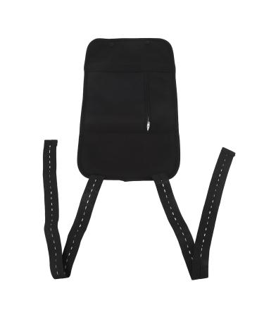 Organic Cotton Castor Oil Pack - Leak-Proof Reusable Hip Bag for Waist Washable Black Button Wrap - Buy Online on SooperMarket.com