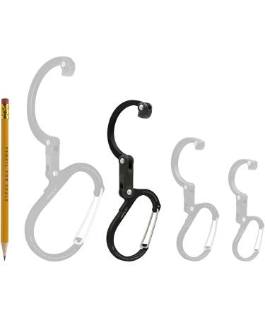 HEROCLIP Snap Hook & Hook (Medium) - Mint Teal for Camping Backpacking & Garage | International Shipping Available - Buy Online on SooperMarket.com