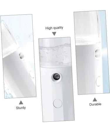 Baluue 1pc Hydrating Instrument Mist Sprayer Mini Mister Electric Face Facial Mister White Abs - Buy Online on SooperMarket.com