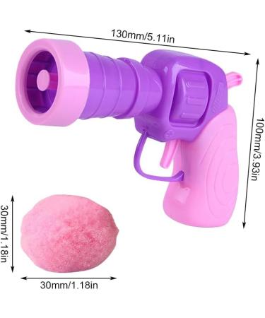 XPJBKC Plush Ball Shooting Gun for Cats Cat Ball Toy Launcher Interactive Cat Toys Balls Cat Toy Launch Gun with 100 Pcs Balls for Indoor Pet Playing Exercise Chasing Training Hunting Purple - Buy Online on SooperMarket.com