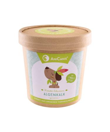 Anicanis algae lime for dogs & cats - algae limestone powder calcium for bones & teeth - feed additive food supplement from the veterinary practitioner - 300g