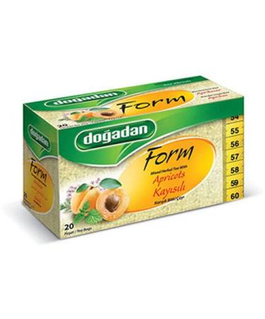 Dogadan Premium Form Mixed Herbal Tea with Apricots(1 box / 20teabags)
