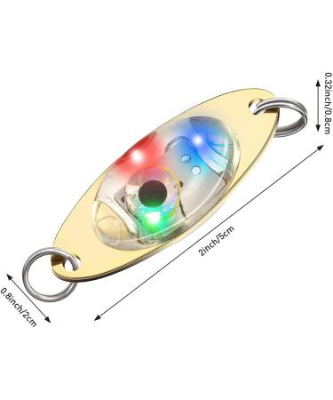 OUHUAN 10pcs LED Fishing Lure - Underwater Blinker Halibut Flasher for Trolling & Deep Drop Fishing Light - International Shipping Available - Buy Online on SooperMarket.com