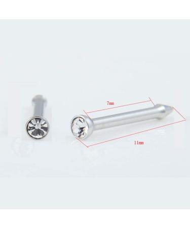 2 Pack Disposable Nose Piercing Gun Kit - Painless & Safe Self Ear Nose Piercing Gun with Stud (White) - Buy Online on SooperMarket.com