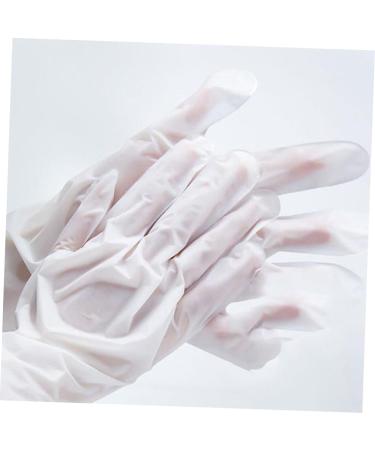 Healeved 2 Pairs Moisturizing Cover Exfoliating Treatment Dry Moisturizer Care Socks Moisturizing Gloves Remover Socks Cat Paw Spa Non-Woven Fabric White - Buy Online on SooperMarket.com