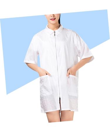 Shop Technician Overalls & Hairdresser Smocks | Nylon Capes for Grooming & Salon | Women's Work Clothes - 77x47cm - Buy Online on SooperMarket.com