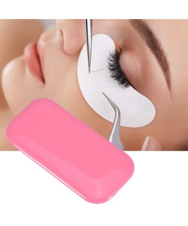 Eyeline Glue Silicone Pads - Thick Makeup Eyelash Extension Tools & Reusable Adhesive Palette (Pink) for Salons | International Shipping - Buy Online on SooperMarket.com