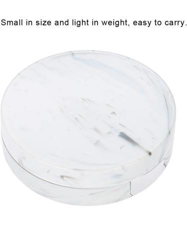 Contact Lenses Soaking Case Contact Lens Box Light in Weight Small Size Made of PVC for Makeups Make Up (White) - Buy Online on SooperMarket.com