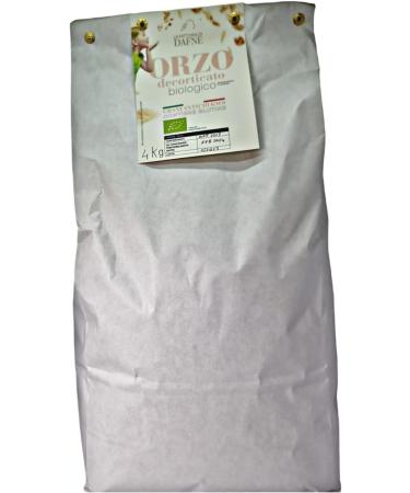 ORGANIC HULLED BARLEY ANCIENT CEREALS PRODUCTION IN ITALY PACK 1 PACK OF 4KG - Buy Online on SooperMarket.com