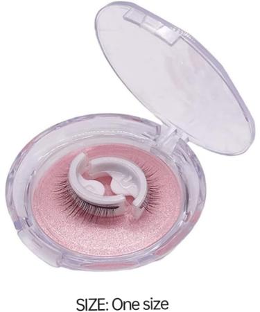 Fake eyelashes Self Adhesive False Eyelashes Reusable No Glue Eyeliner Needed Natural Fake Eyelashes 1Pair - Buy Online on SooperMarket.com