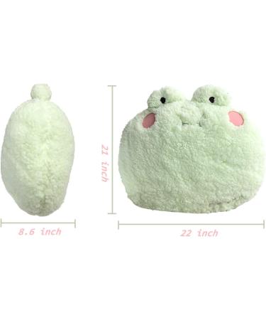 DXDE4U Frog Plush Pillow - 15 * 14 inch Stuffed Animal Hugging Pillow Toy for Kids & Adults - Cute Home Decoration & Gift Idea - Buy Online on SooperMarket.com