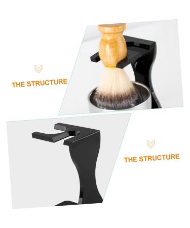 NOLITOY 4 Sets Shaving Kit - Premium Wet Shaving Brush Set Beard Brush & Acrylic Bracket for Men - International Shipping Available - Buy Online on SooperMarket.com