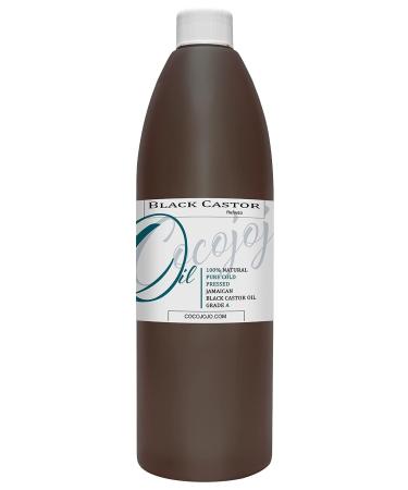 Cocojojo 16 oz Jamaican Black Castor Oil Cold Pressed for Hair Growth and Skin- Pure Virgin Refined JBCO - Buy Online on SooperMarket.com