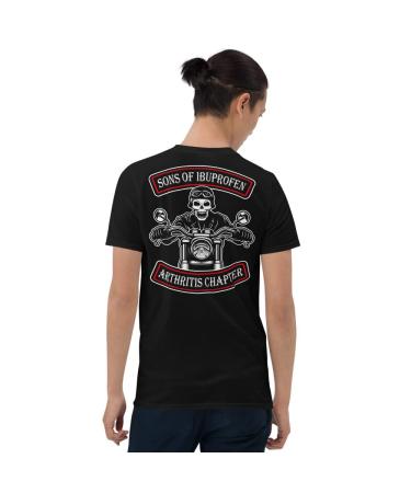Sons of Ibuprofen Arthritis Chapter Sons with Arthritis Short-Sleeve Unisex T-Shirt L Black