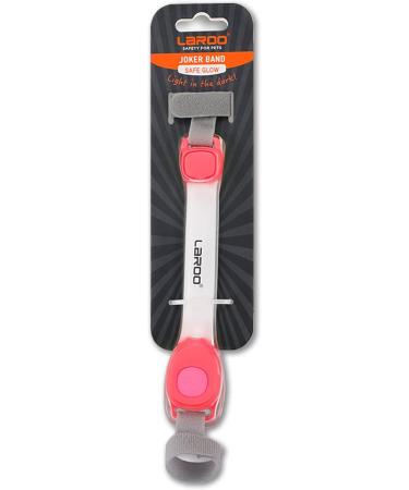 Buy Laroo Waterproof LED Light Band for Dogs & Cats - Bright Easy Attach Flashing Collar Light in Pink - Buy Online on SooperMarket.com