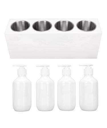 Massage Oil Lotion Warmer 4 Bottles Fast Heating 9 Speed Auto Off Adjustable Detachable Lotion Warmer
