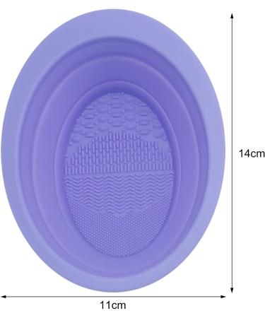 Buy SANWOOD Practical Makeup Brush Scrubber Cleaning Mat - Light Pink | Essential Brush Washing Tool for Women & Girls - Buy Online on SooperMarket.com