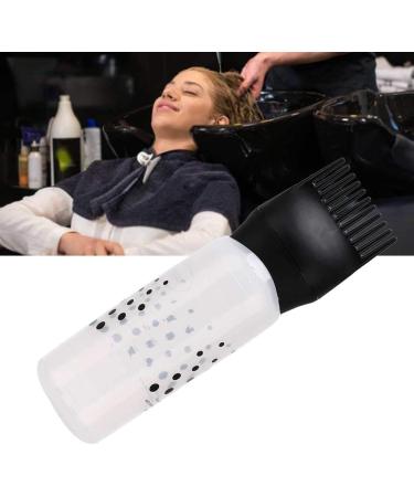 Serlium Hair Oil Applicator Bottle 160ml - Lightweight Root Comb for Scalp Treatment & Hair Coloring Dye - Black - Buy Online on SooperMarket.com