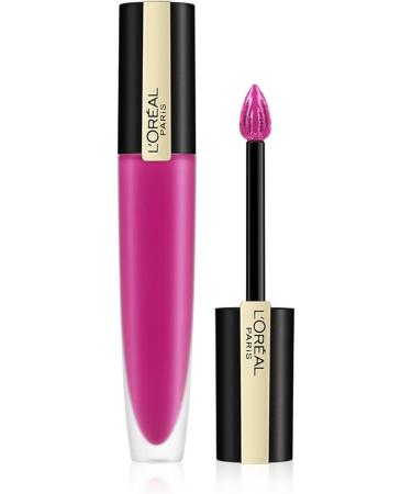 L'Oreal Paris Rouge Signature Matte Liquid Lipstick Ultra-Matte Lip Stain Up To 24 Hours of Colour 106 I Speak Up 41 ml (Pack of 1)