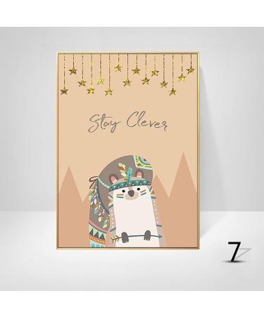 Lulupila Kids' Decorative Poster Set - Animal Motifs for Children's Room - Set of 6 - Buy Online on SooperMarket.com