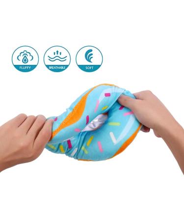 Xinzistar Soft Cat Collar - Adjustable Anti-Bite Safety Collar for Cats & Dogs (Blue Donut Size S) - Protective Pet Gear - Buy Online on SooperMarket.com
