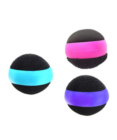 3 Pack Dual Action Touch Screen Glass Cleaner Cleaning Ball for iPad/Tablet/Smart Phone/Laptop/Computer/TV/Monitor Blue+Rose red+Purple