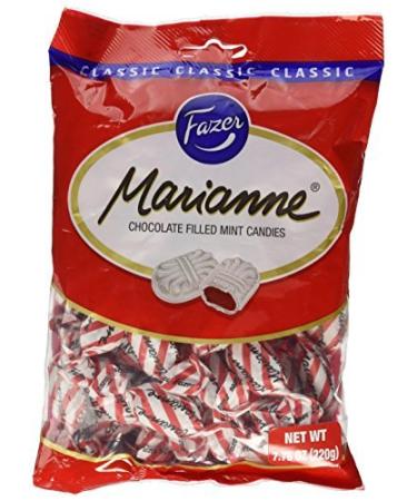 Fazer Marianne Chocolate Filled Mint Candies Imported From Finland 7.76oz(220g) by Fazer Foods