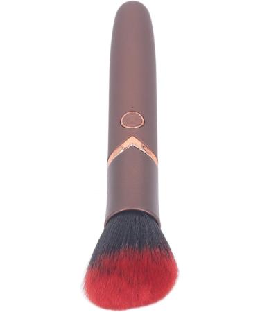Blush Brush Electric Makeup Brush Portable Ergonomic Grip Safe 10 Levels for Airbrush for Contouring (Brown) - Buy Online on SooperMarket.com