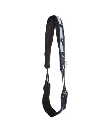 Imperial Riding Deluxe Nylon Lunge Roller Cob blue-navy silver