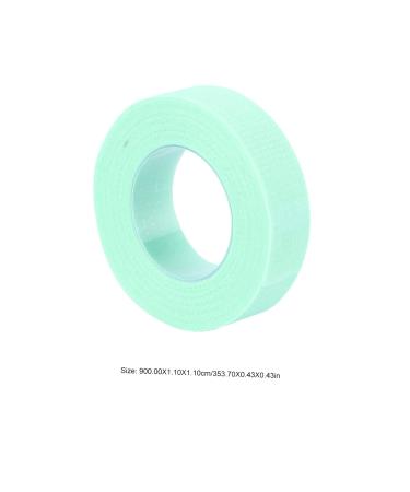 DOITOOL 10 Rolls Eyelash Tape - Non-Woven Grafting Supply for Makeup Beauty Salons & Lash Extensions - 900x1.1cm Green Duct Tape - Buy Online on SooperMarket.com