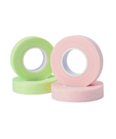 10 Rolls Adhesive Fabric Eyelash Extension Tape - Breathable Micropore Eyelash Tape for Extensions - 9m/10 Yards Each Roll - Multicolor | Best Quality Supplies - Buy Online on SooperMarket.com