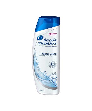 Head & Shoulders Classic Clean Shampoo 13.5 oz - Anti-Dandruff Treatment 400ml - International Shipping Available - Buy Online on SooperMarket.com
