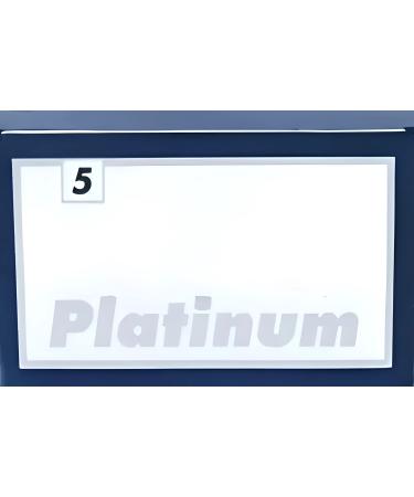 50 Platinum Double Edge Razor Blades Made in Russia