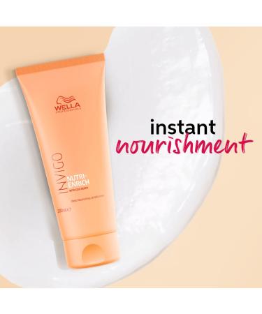 Wella Professionals Invigo Nutri-Enrich Conditioner 8.4 oz - Deep Nourishing & Moisturizing for Dry & Damaged Hair - Buy Online on SooperMarket.com
